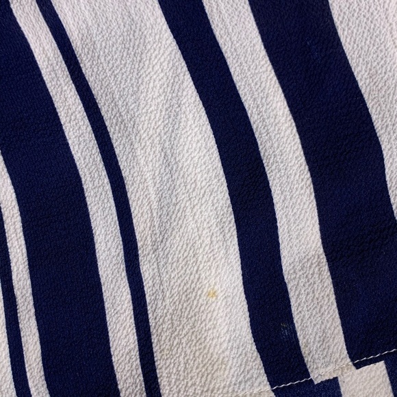 Love Navy & White Nautical Stripped Palazzo pants women’s medium - Picture 5 of 6